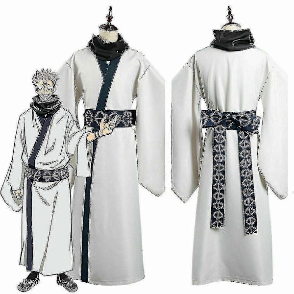 Anime Jujutsu Kaisen Ryomen Sukuna Kostume Dragt Outfit_y-Xin L