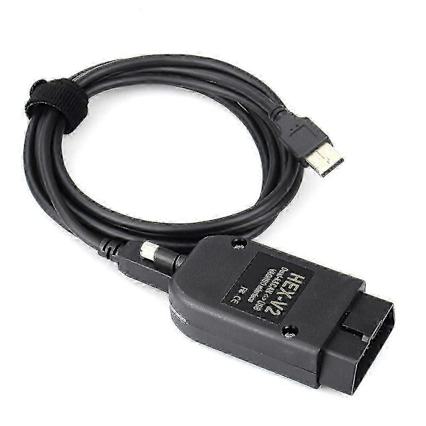 Flerspråkigt VCDS HEX X2 22.3 HEX CAN USB-gränssnitt V2 ATMEGA162+16V8+FT232RQ-Xin English