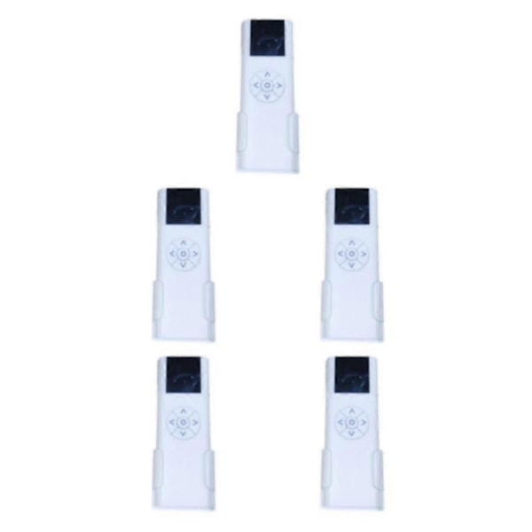 1/2/3/5 Hvid Multi-Kanal Fjernbetjening Praktisk og Kompakt - Xin AC114-1616 control 5Set