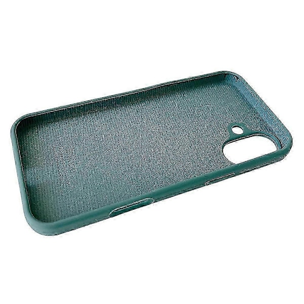 Kompatibel med iPhone 16 Plus Cover Stødsikkert Silikone Telefon Bagside Cover - Sort-xindaren Green