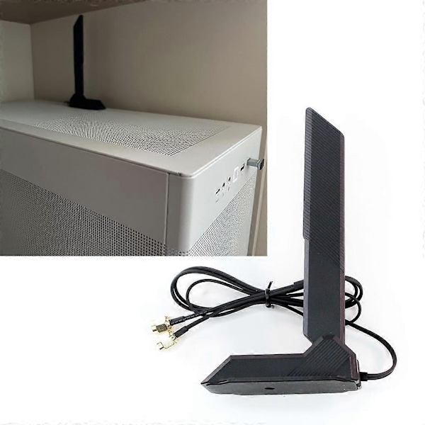 Magnetisk WiFi 6e 2T2R Antenne 2.4G 5G 6G Forsterker AORUS Antenne Nettverkskort-Xin