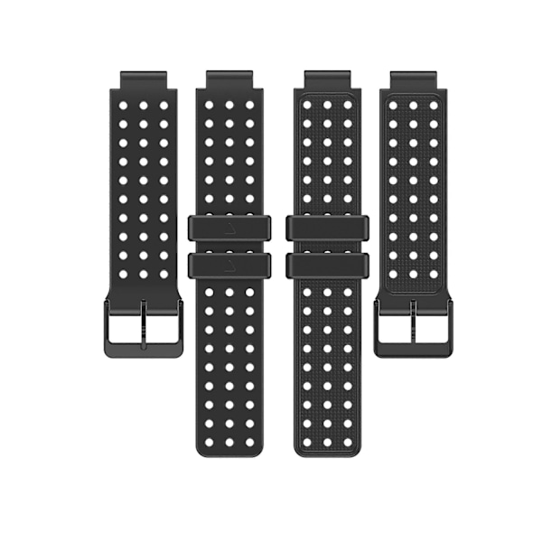 Hihna Garmin Approach S20 -monokromikellolle, Garmin Approach S20 -silikoninen vaihto-muotiranneke Garmin-Xinille black