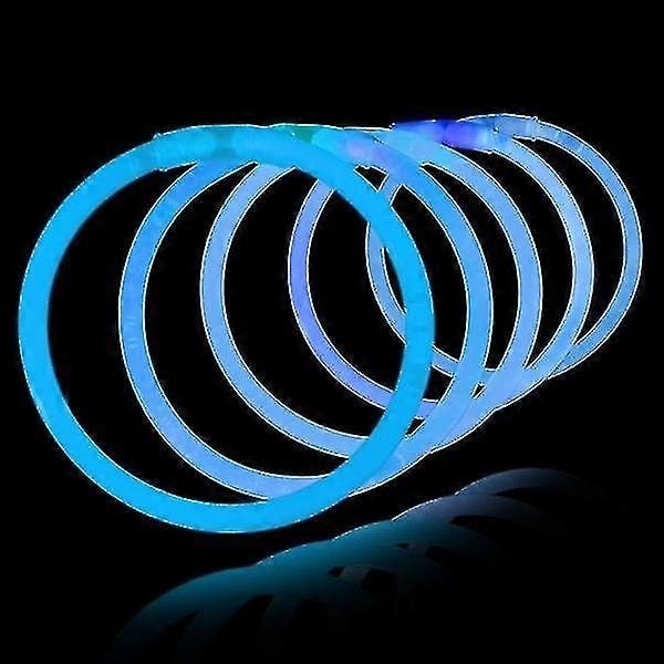 Lysende Armbånd Glødestikker Pakke 100, 200, 500... Fluorescerende Stikker Pakke - Blå - Xin Blue 200 PCs