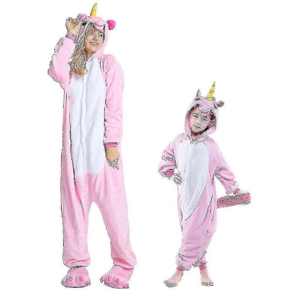 Regenborghorn Pegasus Kläder Enhörning Pyjamas Onesie Kigurumi Jumpsuit - Xin Rose M