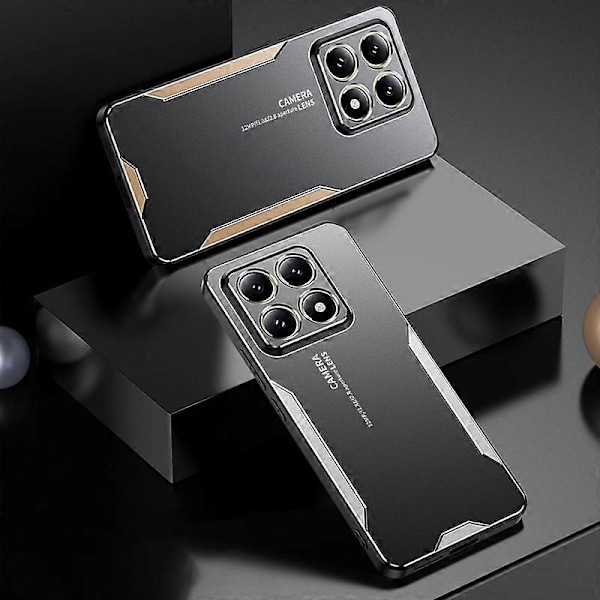 Blade Series TPU Hybrid Metall Skal-Xin Blue For Xiaomi 14T