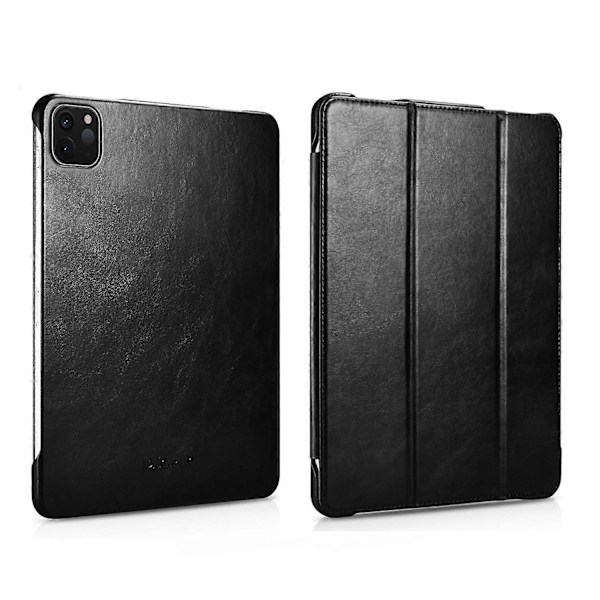 Retro Tri-Fold Läder Smart Fodral Kompatibelt med iPad Air 11 (2024) & Pro 11-tum (2020-2024)-xindaren Style A