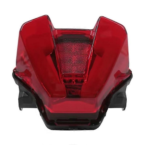 Kompatibel med Yamaha MT07 2018-2023 Baklys Brems Blinklys Baklampe Motorsykkel MT 07 Baklys Integrert Modifisert Tilbehør Motor-xindaren Red