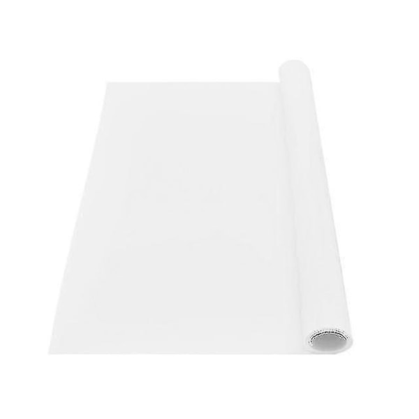 Erittäin suuri silikonimatto Lämpökestävä alusta Vedenpitävä matto Keittiön työtasojen suoja - Xin White translucent 90 X 50CM