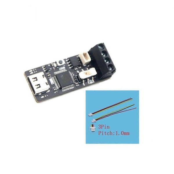 USB til CAN Modul CANable PCAN Debugger CAN Bus Feilsøkingsverktøy Kompatibel med Linux Win10 11 TYPE-C Feilsøkingsprogramvare Kommunikasjon-xindaren