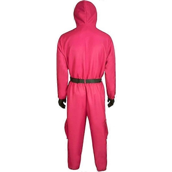 Squid Game 2 Vuxen Triangel Vakt Jumpsuit-xindaren Triangular XL