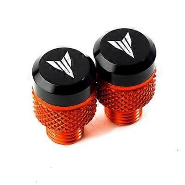 Motorcykel M10*1.25 backspegelhålsplugg skruv lämplig för Yamaha MT 07 09 10 MT07 MT09 SP MT10 FZ09 FZ07 MT03 MT25 MT125 backspegel -Xin Orange