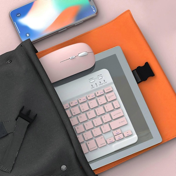 Bluetooth Tastatur & Mus Bærbar BT Trådløs Tastatur & Mus for Android PC Nettbrett-Xin PK
