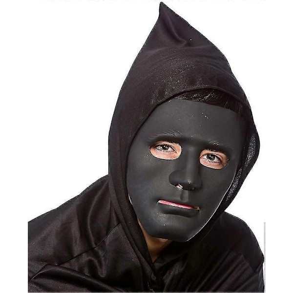 Hip Hop -tanssimaski Halloween-naamiaisroolileikkimaski - Musta-Xin