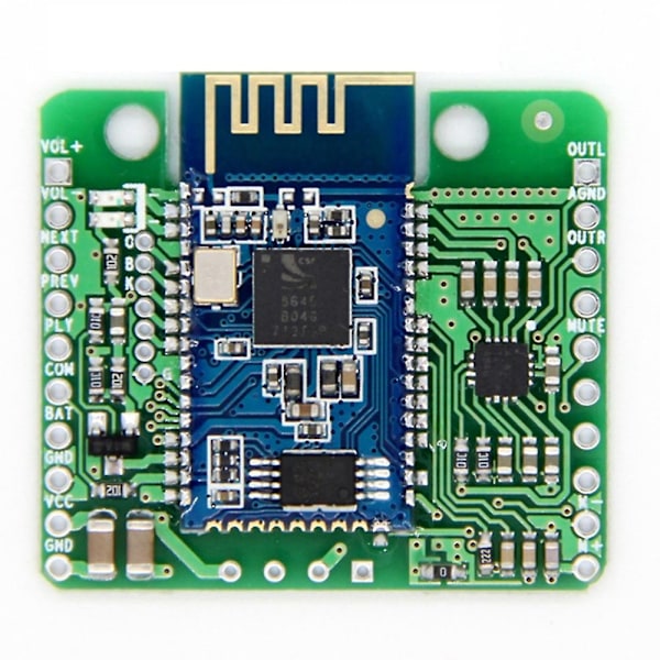 CSR8645 APT-X Lossless Musik Hifi 4.0 Mottagarbräda Förstärkarmodul för Bilstereo Högtalare