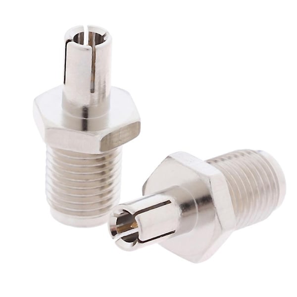 2 kpl SMA Naarasliitin - TS9 Urosliitin RF Koaksiaalinen Adapteri Liitin HFMQV-Xin