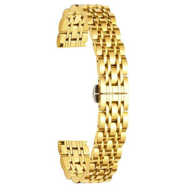 Til Garmin Lily 2 Urrem 7 Perle 14mm Rustfrit Stål Udskiftningsrem - Xin Gold