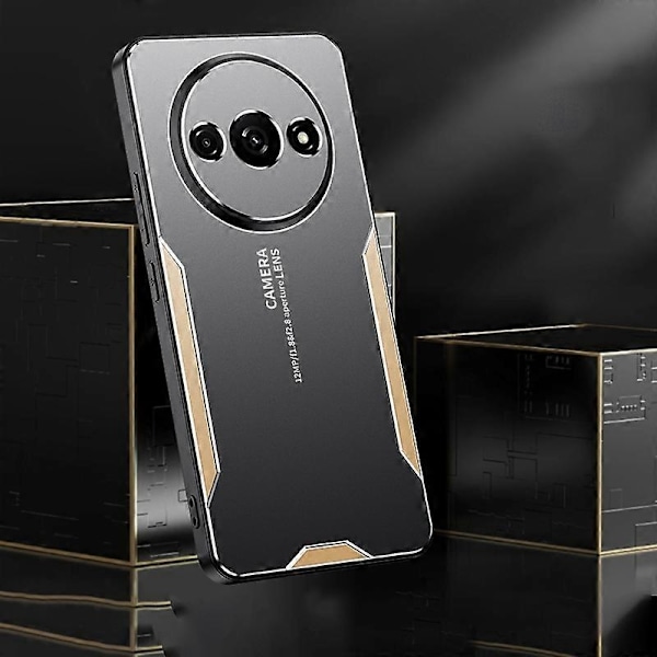 Blade Series TPU Hybrid Metall Skal-Xin Gold For Xiaomi Redmi A3 4G