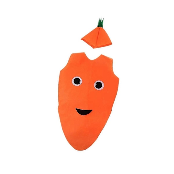 Fruktkostym maskerad barnkostym ljus och färgglad kostym-Xin carrot