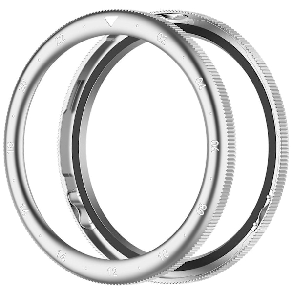 til Xiaomi Watch S4/S4 eSIM Version/S3/S3 eSIM Version Bezel Ring 316 Rustfrit Stål Bezel Loop-Xin Style H