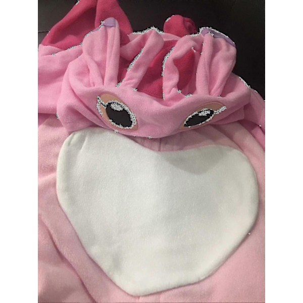 Stitch Pyjamas Animerad Tecknad Pyjamas Set Overall - Xin Pink M