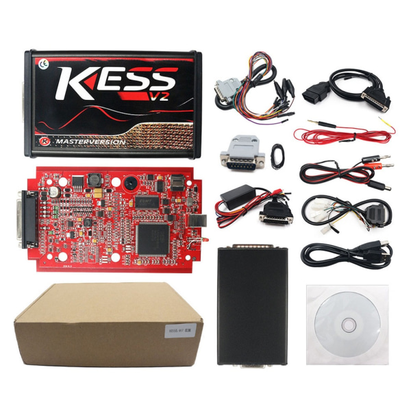 KessV2 5.017 OBD2 Ecu Ei Token-ohjelmointiväline Rajoittamaton ohjelmisto 2.53 V2.8KTA Online-versio Voi yhdistää Internetin-Xin