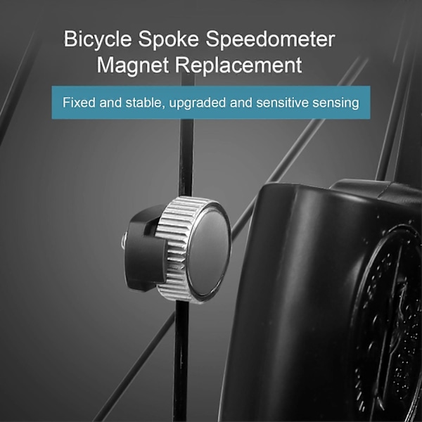 Speedometer Eger Magnet Ultralet Slidstærk Høj Styrke Simpel Installation Multipurpose Cykel Eger Speedometer Magnet Udskiftning-Xin