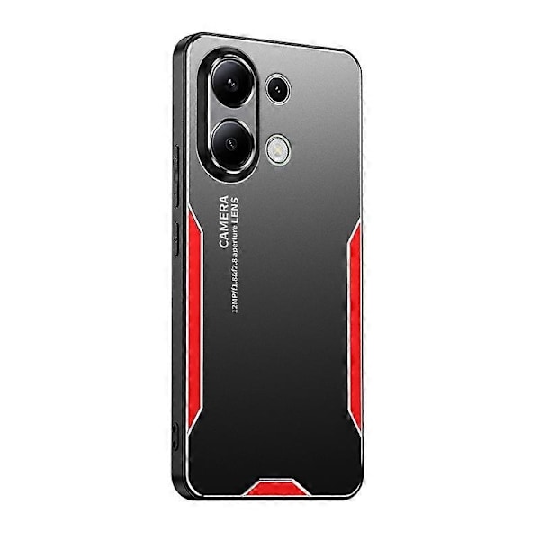 Blade Series TPU Hybrid Metall Skal-Xin Red For Xiaomi Redmi Note 13 4G