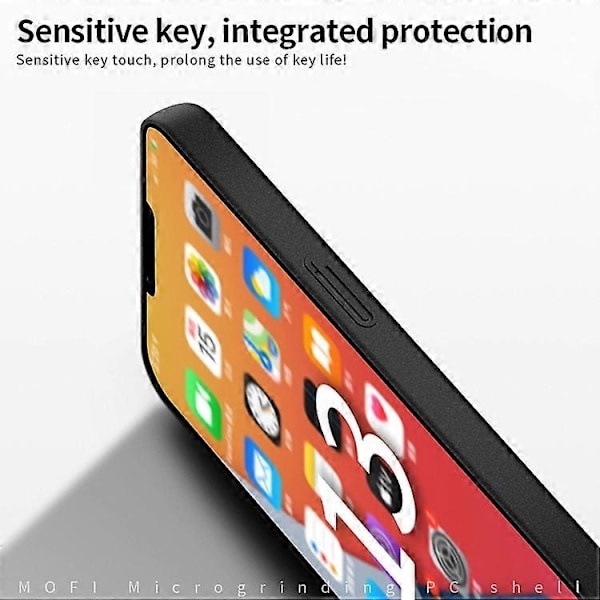 Kompatibel med iPhone 15 MOFI Fandun Series Frosted PC Ultratunn Allomfattande Mobiltelefon Skal-xindaren Green iPhone 15