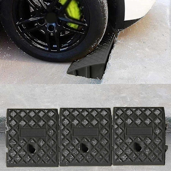 Bilramp för trottoarkanter, kraftiga PVC-ramper för uppfart - Trottoarkantsramper för husbil, lastbil, skjulramper, husdjur - xindaren