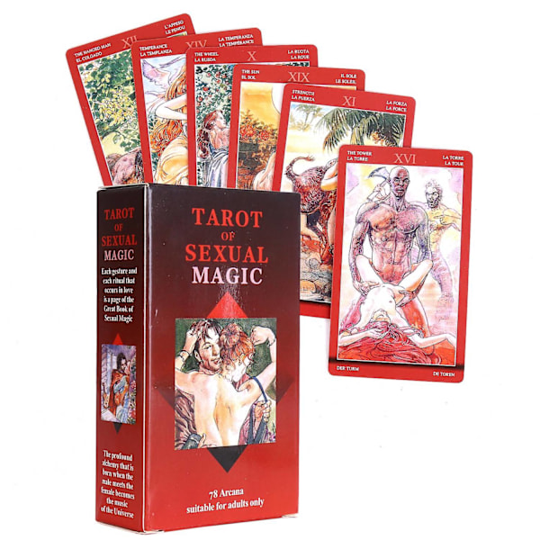 Tarot Magiska Tarot Orakelkort Familjelek Brädspelskort-Xin