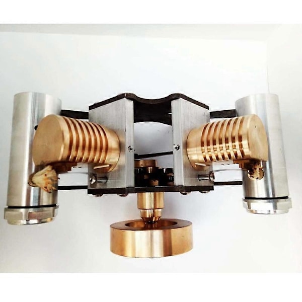 V2 Stirlingmotor Eldsug Vakuummotor Modell-xindaren