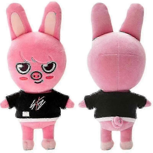 Tecknade Stray Kids Skzoo Plyschleksaker 21cm Peluche Gosedjur Bbokari Wolf Chan Leebit Dwaekki Jinir-Xin Dwaekki