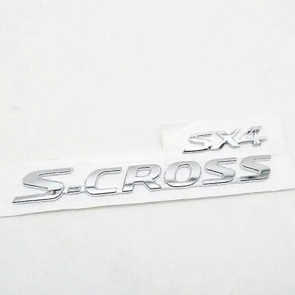 för Vitara S-Cross SX4 AllGRIP LIMITED Tbooster jet Emblem Bokstav Dekal Bakre Bagagelucka Baklucka Logo Namnskylt Skrift-Xin S-CROSS SX4