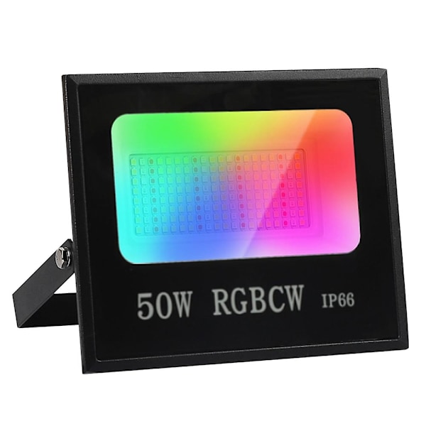 50W Tuya APP Älykäs LED-valo IP66 Vedenpitävä Värikäs RGB-lamppu Ulkokäyttöön Tehdasvaraston Valonheitin - xindaren