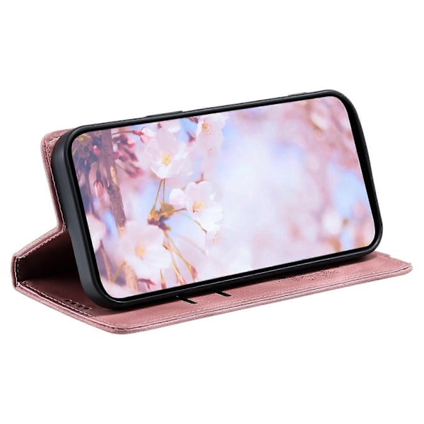 Læderetui med Mandala Blomsterpung til Samsung Galaxy A55 5G - Xin Style D