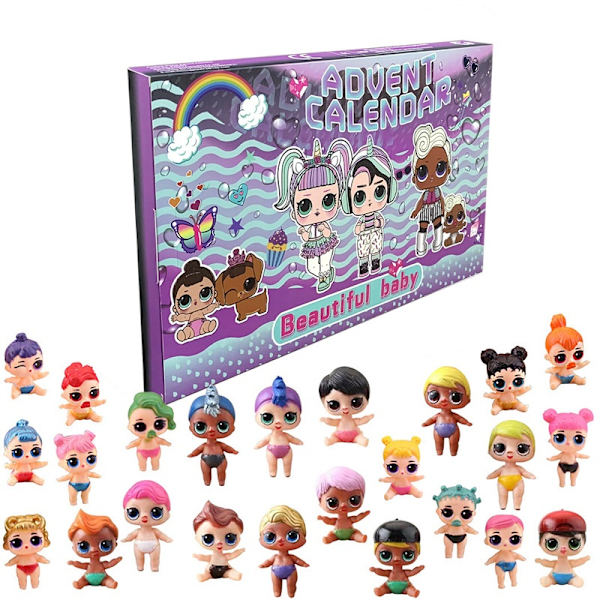 2024 Joulukalenteri söpöillä pelimaailman hahmoilla - Xin Dolls