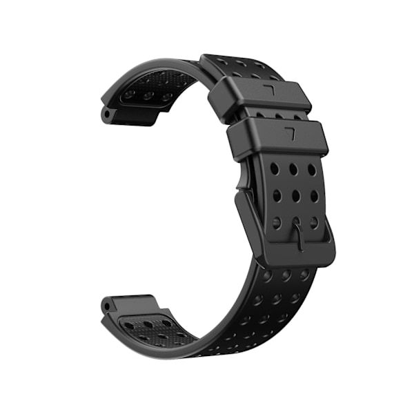 Hihna Garmin Approach S20 -monokromikellolle, Garmin Approach S20 -silikoninen vaihto-muotiranneke Garmin-Xinille black
