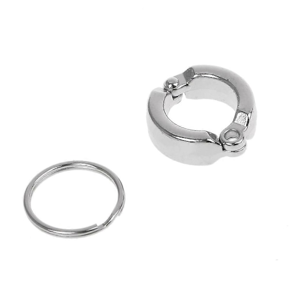 Papegojbenring metall fotring legeringsklämma lämplig för fågelpapegojor som flyger utomhus-Xin 7-14.5mm