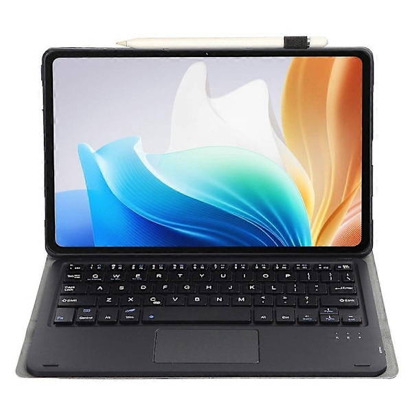 Surfplattefodral Kompatibelt med Oppo Pad Neo Bluetooth-tangentbord - xindaren Black