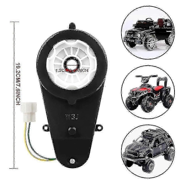 24V Børne Elbil Gearkasse 24V 40000RPM Motor 2 stk. Elektrisk Motor Gearkasse Motorcykler Høj Hastighed-xindaren
