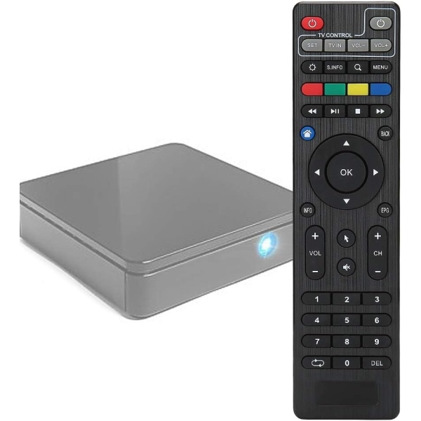 Tvip Remote Tvip Remote Control Abs Black Tv TV Set Top Box Fjärrkontroll för Tvip412 Tvip415 Tvip605 Tvips300-Xin