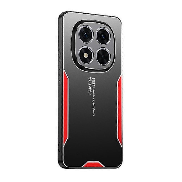 Blade Series TPU Hybrid Metall Skal-Xin Red For Redmi Note 14 Pro 4G Global