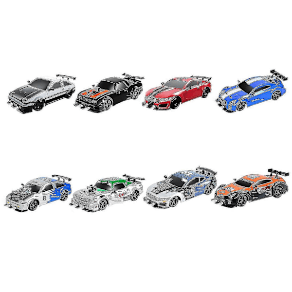 Ae86 1/16 RC Drift-auto, Nopea Kaukosäädöllä Ohjattava Drift-auto Lapsille ja Aikuisten, 100% Uusi-Xin GTR