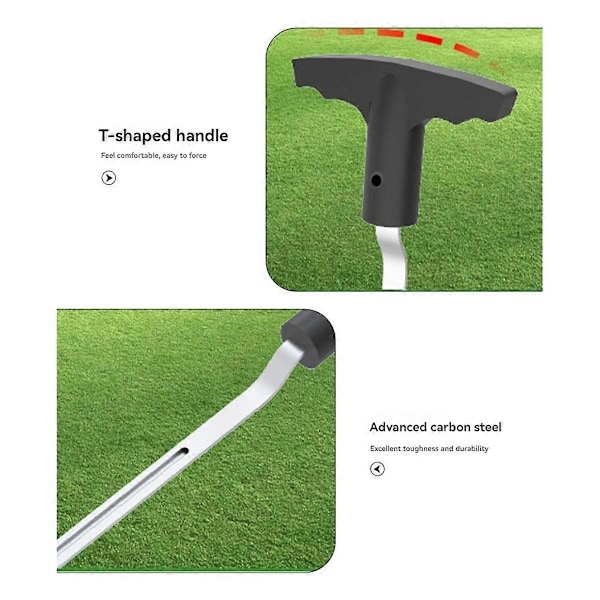 Golfgreb Fjernelsesværktøj V-Rille Greb Fjerner Beskyttende Greb Fjerner Greb Værktøj Beskyttende Greb - Xin