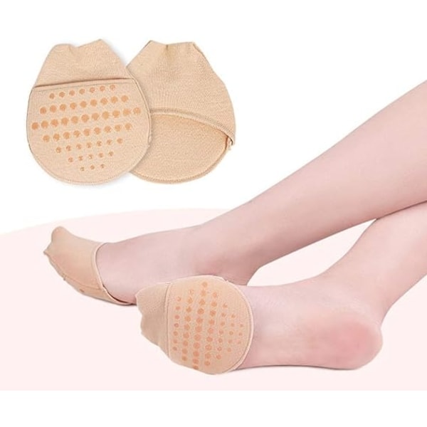 Pairs High Toe Socks with No Show Toe Protector Half Socks for Women-Xin