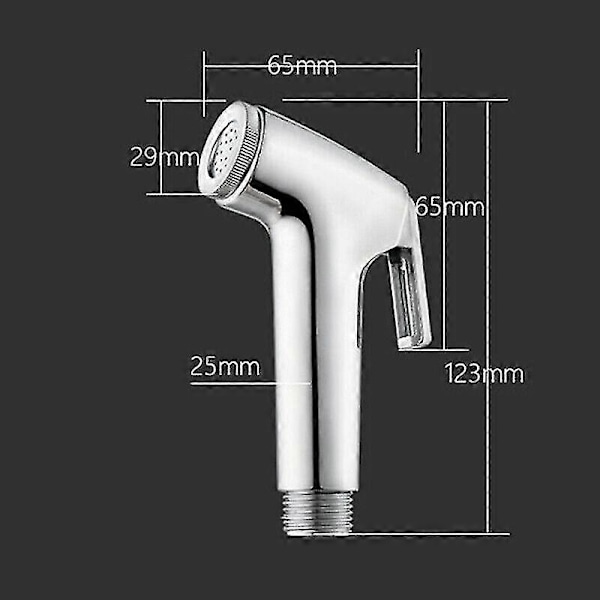 Toalett Baderom Håndholdt Sprøyte Dusj Bidet Spray Slangeholder-Xin