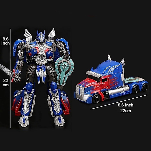 Transformers Leketoy Optimus Prime Leketoy Transformer Bil Robot Transformer Actionfigur Modell Barnegave-Xin