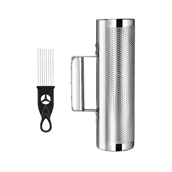 Musikinstrument Rostfritt Stål 30,48x10,16cm Slagverksinstrument med Skrapa Metall Shaker Cu-Xin