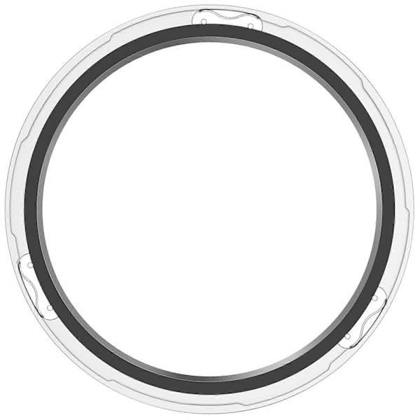 for Xiaomi Watch S4/S4 eSIM Versjon/S3/S3 eSIM Versjon Bezel Ring 316 Rustfritt Stål Bezel Loop-Xin Style D