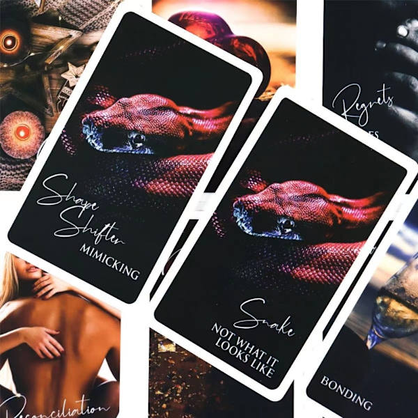10,3*6 cm Mystic Love Oracle Deck 79 korttia LOVE ORACLE Deck Tarot Deck Twin Flame Deck Message-Xin Mystic Love Oracle